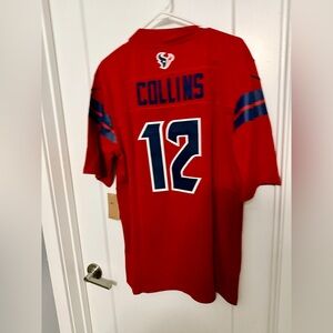 New Small Collin Houston Texans Men’s Jersey